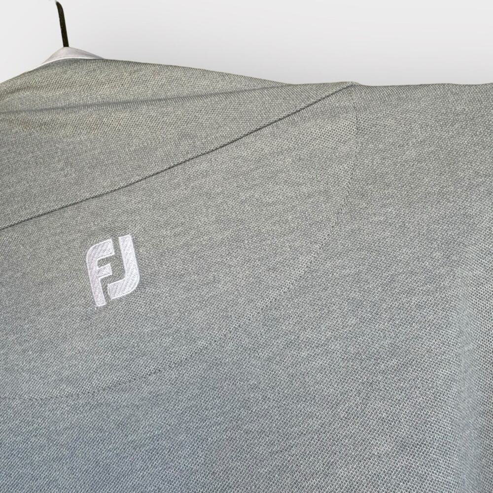FJ FootJoy Pullover Brushed Back Pique Cowl Sweater - Picture 6 of 10